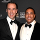 Tim Malone (L) and Don Lemon attend the Pre-GRAMMY Gala and GRAMMY Salute to Industry Icons at The Beverly Hilton Hotel on February 9, 2019 in Beverly Hills, California.